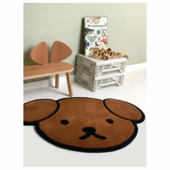 Outlet Maison Deux Tapis ours Snuffie Miffy | Marron