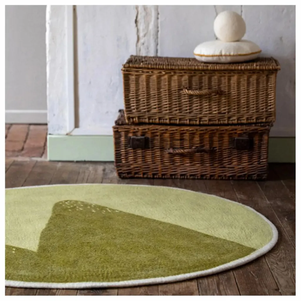 Hot Muskhane Tapis Pasu Montagne en feutre | Beige