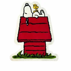 Outlet Maison Deux Tapis Peanuts Dog House | Rouge