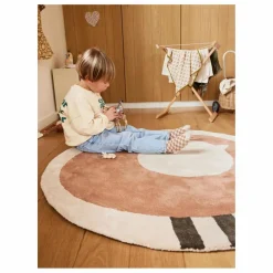 Hot Bleuu-studio Tapis rond Mouton | Marron