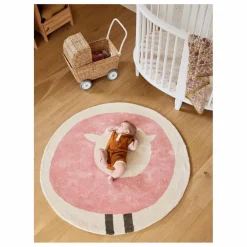 Enfant Bleuu-studio Tapis|Tapis Enfant|Tapis rond Mouton |