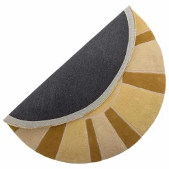 Bloomingville Mini Tapis Soleil | Jaune Hot