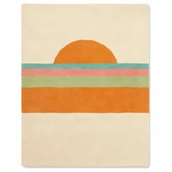 New Bleuu-studio Tapis Sunset | Orange