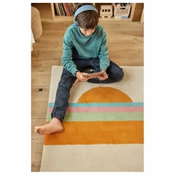 New Bleuu-studio Tapis Sunset | Orange