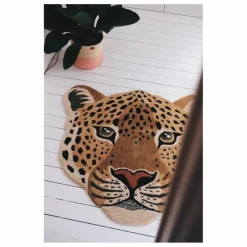 Enfant Doing Goods Tapis|Tapis Enfant|Tapis tête de léopard en laine Himani |