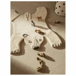 Hot Ferm Living Kids Tapis tufté ours polaire | Blanc cassé