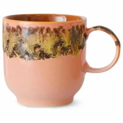 HKliving Tasse à café en grès | Rose New