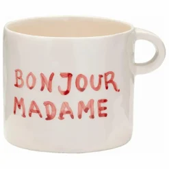 Online Anna + Nina Tasse Bonjour Madame | Rouge