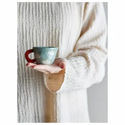 Bloomingville Mini Tasse en céramique Nini Nuage | Bleu ciel Hot