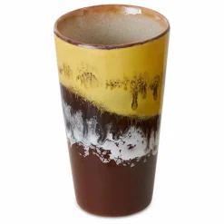 HKliving Tasse en grès | Marron New