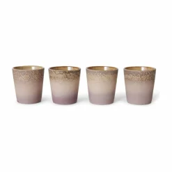 HKliving Tasse en grès | Rose