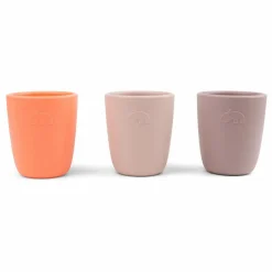 Done by deer Tasse en silicone - Set de 3 | Rose