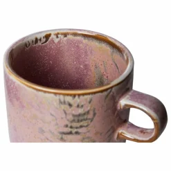 HKliving Tasse et soucoupe Chef Ceramics en porcelaine | Vieux Rose Online