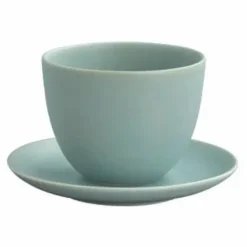 Kinto Tasse et soucoupe Pebble en porcelaine |