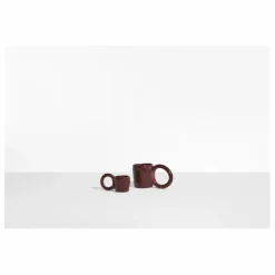 Discount Petite friture Tasse expresso Donut, Pia chevalier - Set de 2 | Bordeaux