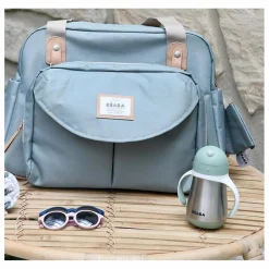 Béaba Tasses Et Gobelets D'Apprentissage|Premiers Repas|Tasse paille en inox - 250 ml |