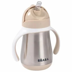 Béaba Tasse paille en inox | Argile Online