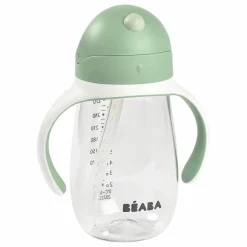 Béaba Tasse paille-300 ml | Sauge