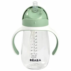 Béaba Tasse paille-300 ml | Sauge