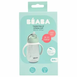 Béaba Tasse paille-300 ml | Sauge