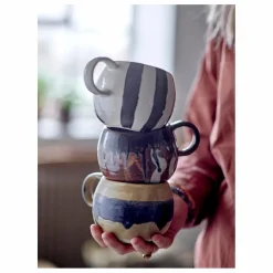 Hot Bloomingville Tasse Senna en grès | Marron