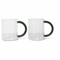 Discount Ferm Living Tasses en verre Still - Set de 2 Transparent