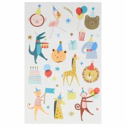 Enfant Meri Meri Tatouages temporaires Animal Parade