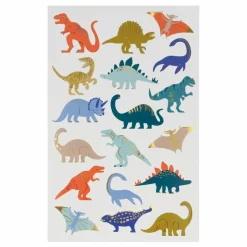 New Meri Meri Tatouages temporaires Dinosaures Multicolore
