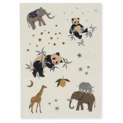 Enfant Konges Sløjd Soins Du Corps|Soins Du Corps|Tatouages temporaires Panda