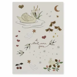 Enfant Konges Sløjd Soins Du Corps|Soins Du Corps|Tatouages temporaires Swan