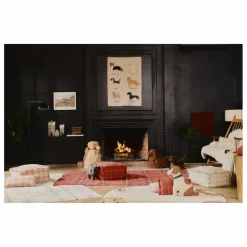 Enfant Lorena Canals Décoration Murale|Déco Murale Enfant|Tenture murale Chiens |