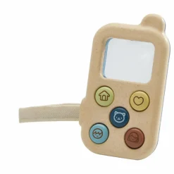 Plan Toys Téléphone Tendresse en bois Multicolore