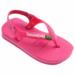 Clearance Havaianas Tongs Baby Brasil Logo | Rose