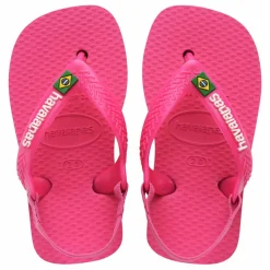 Clearance Havaianas Tongs Baby Brasil Logo | Rose