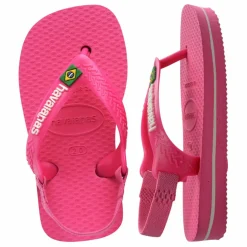 Clearance Havaianas Tongs Baby Brasil Logo | Rose