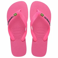 Havaianas Tongs Brasil Logo Néon | Rose Sale