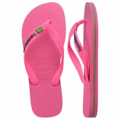 Havaianas Tongs Brasil Logo Néon | Rose Sale