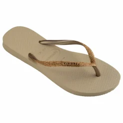 Femme Havaianas Sandales, Espadrilles|Sandales, Espadrilles|Tongs Slim Glitter |