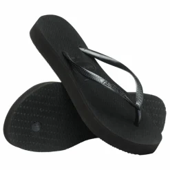 Havaianas Tongs Slim Platform | Noir