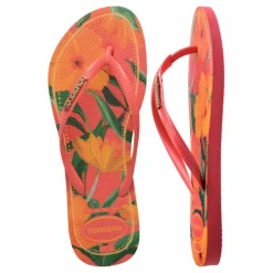 Havaianas Tongs Slim Tropical | Corail New