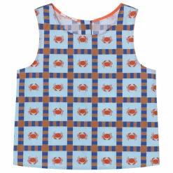 Best Dr Bloom Top Ana Crabe | Bleu