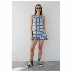 Best Dr Bloom Top Ana Crabe | Bleu