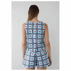 Best Dr Bloom Top Ana Crabe | Bleu