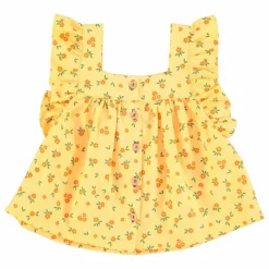 Enfant Piupiuchick Top Fleuri Coton Bio |