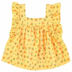 Enfant Piupiuchick Top Fleuri Coton Bio |