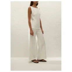 Hot Faithfull the Brand Top Flor Lin | Ecru