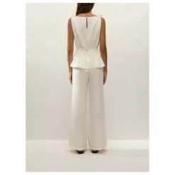 Hot Faithfull the Brand Top Flor Lin | Ecru