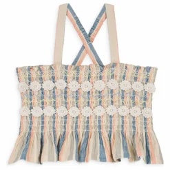 Louise Misha Top Florentina Coton Bio | Sable Sale