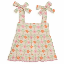 Enfant Hello Simone Blouses, T-Shirts|Top Lucie Fleuri |