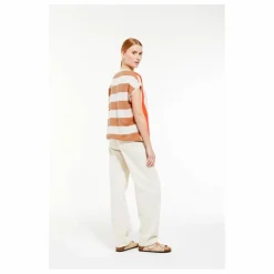 Femme Mapoésie Tee-Shirts, Polos|Top Maille Buren Marin |